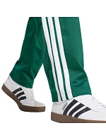 Pánské kalhoty adidas 3-Stripes Tricot Regular-Fit Open Hem Green JI8806