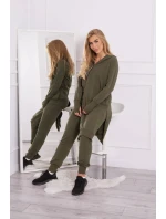 Sada mikin s delší stranou khaki barvy