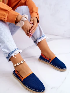 Nazouvací espadrilky Big Star JJ274877 Námořnická modrá