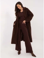 Jumper SM SW A1568.79 tmavě hnědý