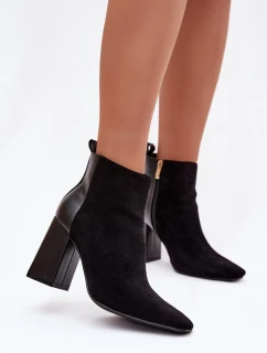 Boty na podpatku  model 221933 Step in style