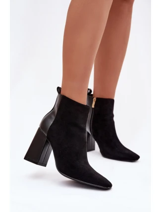 Boty na podpatku  model 221933 Step in style