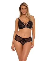 Kalhotky Gaia GFB 1397 Alicia, brazilský střih, černé, velikosti S–2XL