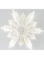 SNĚHOVÁ VLOČKA PŘÍVĚSEK 2KS DESIGN 12 RAMEN