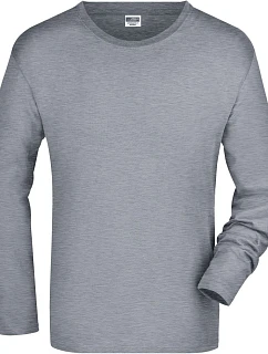 Daiber JN 913 Pánské tričko s dlouhým rukávem 02.0913 grey heather