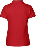 Neutral O 22980 Dámské piqué polo z bio bavlny 77.2280 red