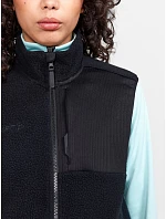 Craft Corporate ADV Pile Fleece Vest W Dámská fleecová vesta Sherpa 81.3811 ecru/black Craft Corporate ADV Pile Fleece Vest W Dámská fleecová vesta Sherpa 81.3811 ecru/black