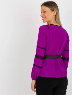 Dámská halenka LK BZ 506122.35x fialová - FPrice