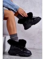 Teplé boty Trappers Černá Charles Teplé boty Trappers Černá Charles