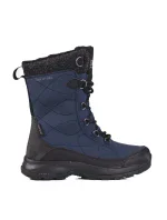 Trendy dámské modré trekingové boty bez podpatku Trendy dámské modré trekingové boty bez podpatku