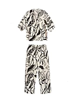 Pyžamo Mefemi Aurora PS63 3/4 S–2XL s rozepínáním Pyžamo Mefemi Aurora PS63 3/4 S–2XL s rozepínáním