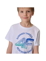 Chlapecké tričko 4F M3284 bílé 4FJWSS26TTSHM3284 10S