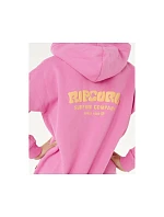 Dívčí mikina RIP CURL Surf Puff Hood-Girl, růžová Dívčí mikina RIP CURL Surf Puff Hood-Girl, růžová