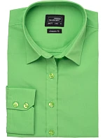 Daiber JN 677 Popelínová halenka s dlouhým rukávem 02.0677 lime green Daiber JN 677 Popelínová halenka s dlouhým rukávem 02.0677 lime green