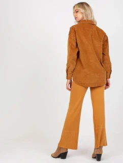 Košile D60002M11008C2 světle hnědá