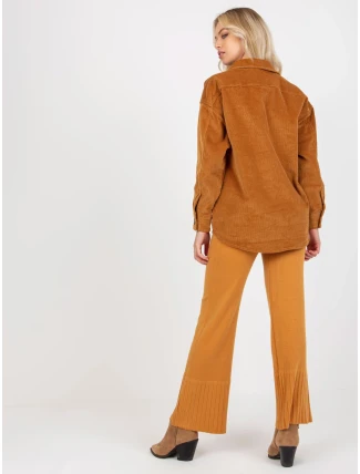 Košile D60002M11008C2 světle hnědá Košile D60002M11008C2 světle hnědá