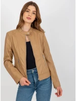 Dámská krátká bunda NM DE KR HX 2838.95P Hnědá velbloud - FPrice Dámská krátká bunda NM DE KR HX 2838.95P Hnědá velbloud - FPrice