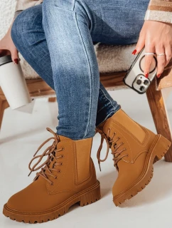 Dámské boty GRIPWAY camel FashionStreet ZY0582