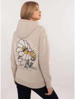 Mikina D10600T02420K béžová