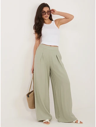 Kalhoty D60103M62449E2 pistácie