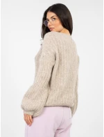 Jumper MI SW 9642.01 tmavě lila Jumper MI SW 9642.01 tmavě lila