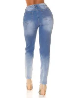 Sexy džíny s vysokým pasem J5317D - Koucla Sexy džíny s vysokým pasem J5317D - Koucla