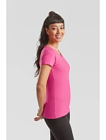 Fruit of the Loom Lady-Fit Iconic 195 T Dámské tričko z těžké bavlny 16.1424 black