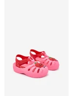 Dětské sandály na suchý zip ovoce 83615 Ipanema Summer XIV Růžovo-Červené