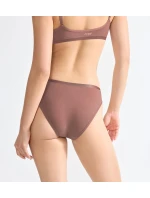 Dámské kalhotky GO Daily Cotton Mini 3P - BROWN - hnědé 1141 - SLOGGI