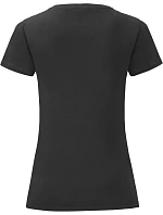 Fruit of the Loom Lady-Fit Iconic 150 T Dámské tričko 16.1432 black