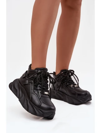 Dámské tenisky Přírodní kůže GOE SS2N4036 Černé Dámské tenisky Přírodní kůže GOE SS2N4036 Černé