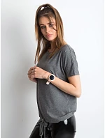 Tričko RV TS 4834.10P tmavě šedé Tričko RV TS 4834.10P tmavě šedé