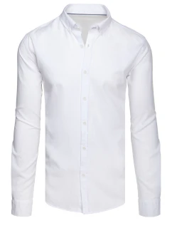 Pánská elegantní bílá košile FashionStreet DX2643