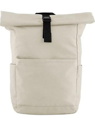 BagBase BG 186 Batoh Roll-Top "Premium Recycled" 52.0186 natural stone