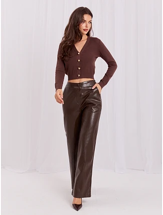 Svetr IR SW JK8687.07P hnědý Svetr IR SW JK8687.07P hnědý