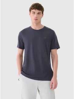 Pánské trekingové tričko z Merino vlny 4F 4FWSS25TFTSM1268-22S pánské