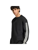 Pánské tričko adidas Kit 3-Stripes Long Sleeve, černé, KF2427 Pánské tričko adidas Kit 3-Stripes Long Sleeve, černé, KF2427