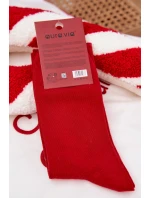 Pánské Vánoční Ponožky Smějící se Ježíšek Červené Pánské Vánoční Ponožky Smějící se Ježíšek Červené