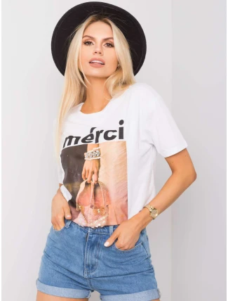 Tričko HB TS 3024.40P bílá Tričko HB TS 3024.40P bílá