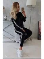 Láska velurová sada černá