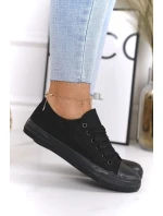 Dámské Klasické Tenisky Černé Omerta Dámské Klasické Tenisky Černé Omerta