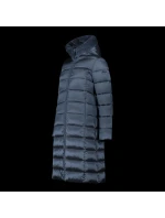 Dámská zimní bunda s kapucí CMP zateplený kabát dlouhý tmavě modrý (34K0046F/L635) Dámská zimní bunda s kapucí CMP zateplený kabát dlouhý tmavě modrý (34K0046F/L635)