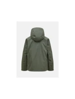 Peak Performance Lyžařská bunda M Maroon Bunda zelená