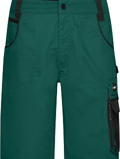 Daiber JN 835 (62) Pracovní kraťasy - Strong 02.835X dark green/black