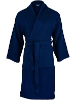 The One Towelling Waffle Bathrobe Vaflový župan 48.1044 navy The One Towelling Waffle Bathrobe Vaflový župan 48.1044 navy