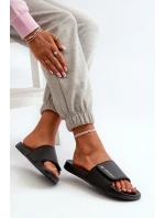 Dámské žabky 4FMM00FFLIF031A-20S Černé