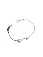 Náramek VUCH Shiny Heart Black