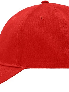 Daiber MB 6118 Broušená 6 panelová kšiltovka 03.6118 red