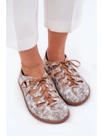 Kožené Baletky S Výřezy Maciejka 06835-25/00-1 Zlaté