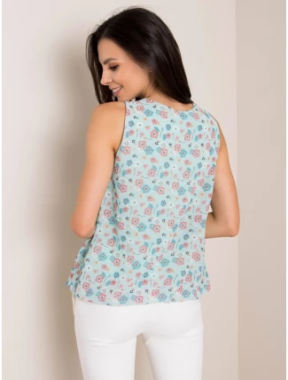 Dámský top D50039F11004A mincovna